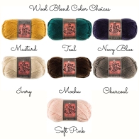I Love This Wool Blend Color Chart